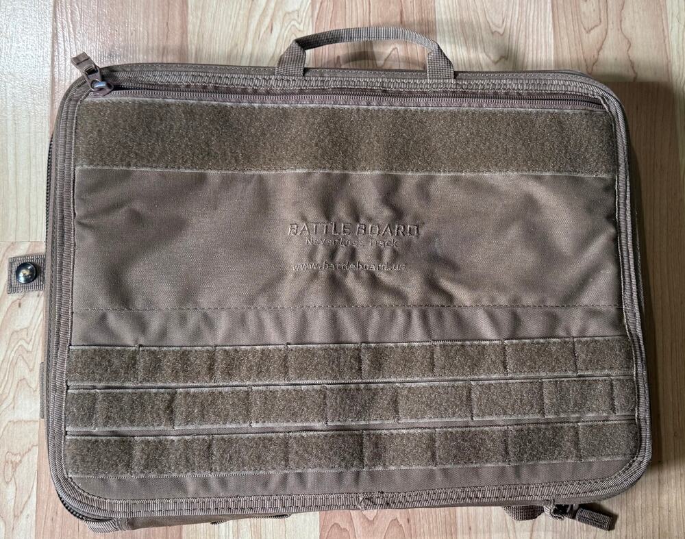 Battle Board Expedition 4.0 Large Tactical Map Case (Coyote)- EUC